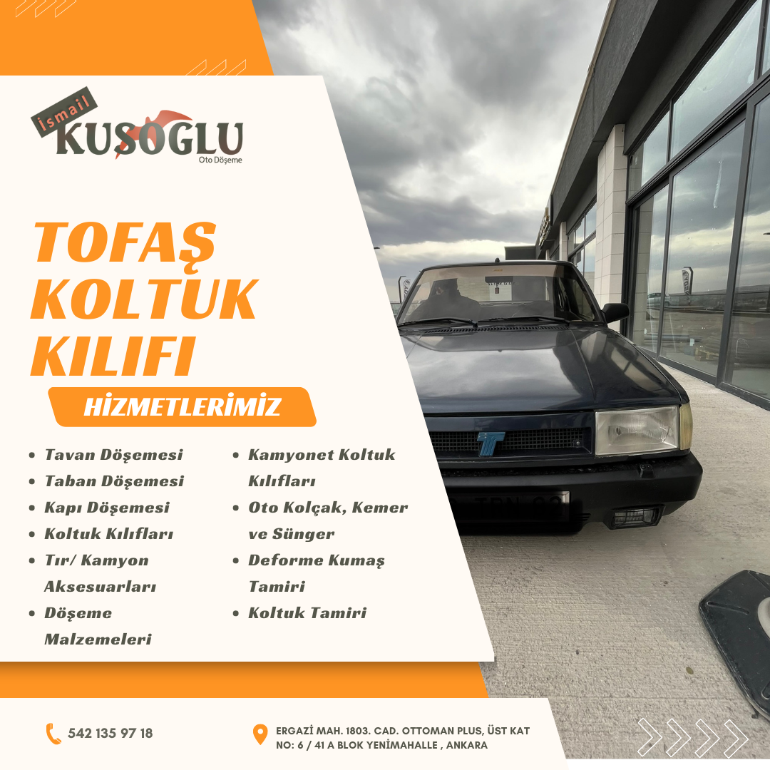 Tofaş koltuk kılıfı
