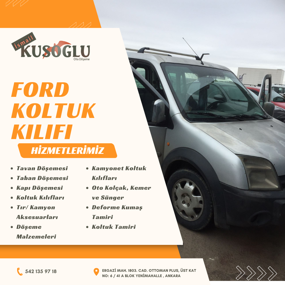 Ford koltuk kılıfı