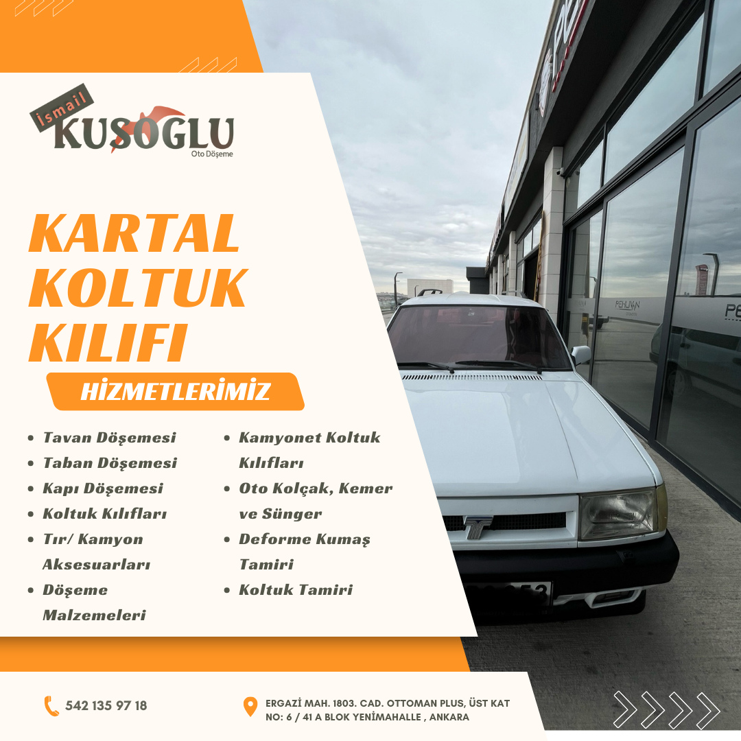 Kartal koltuk kılıfı