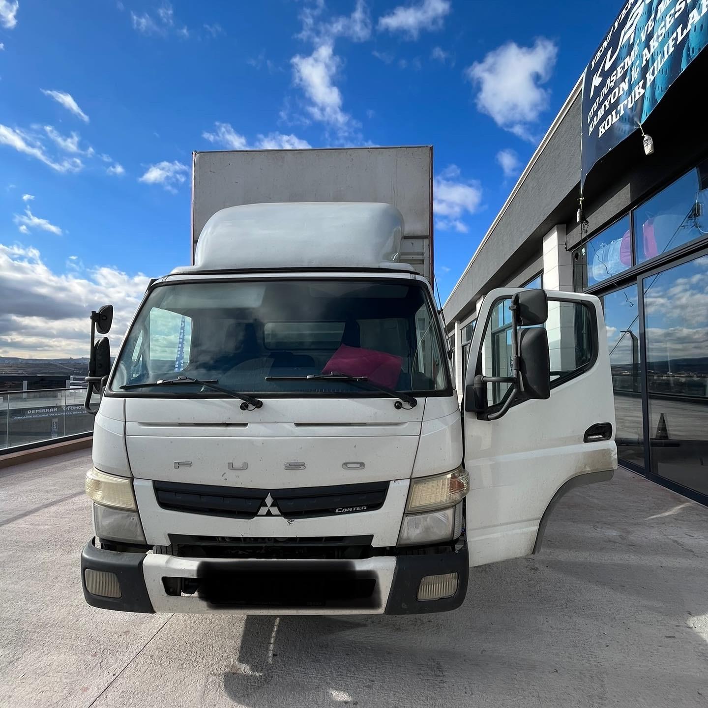 Fuso koltuk kılıfı ve cam önü