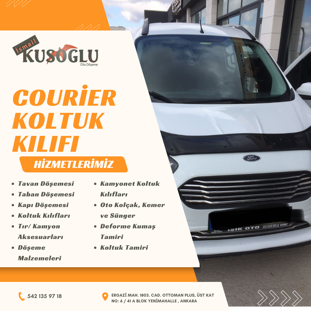 Courier koltuk kılıfı