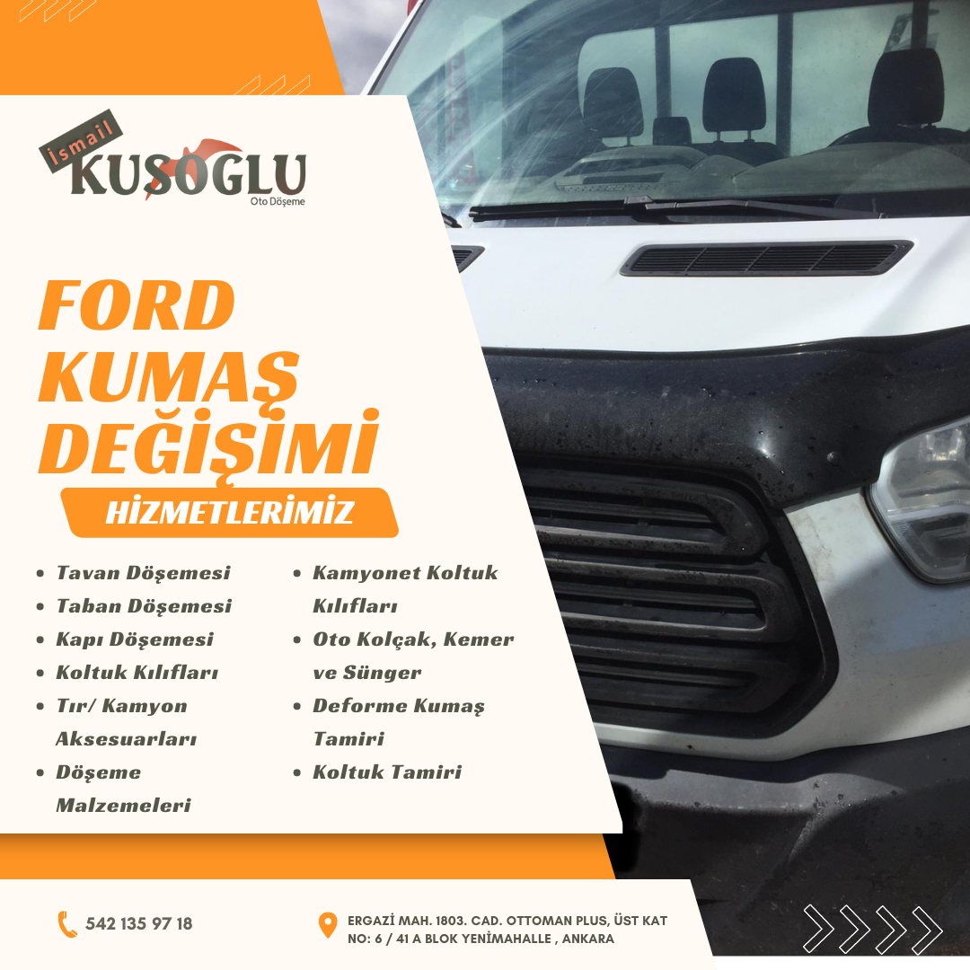 Transit kumaş değişimi