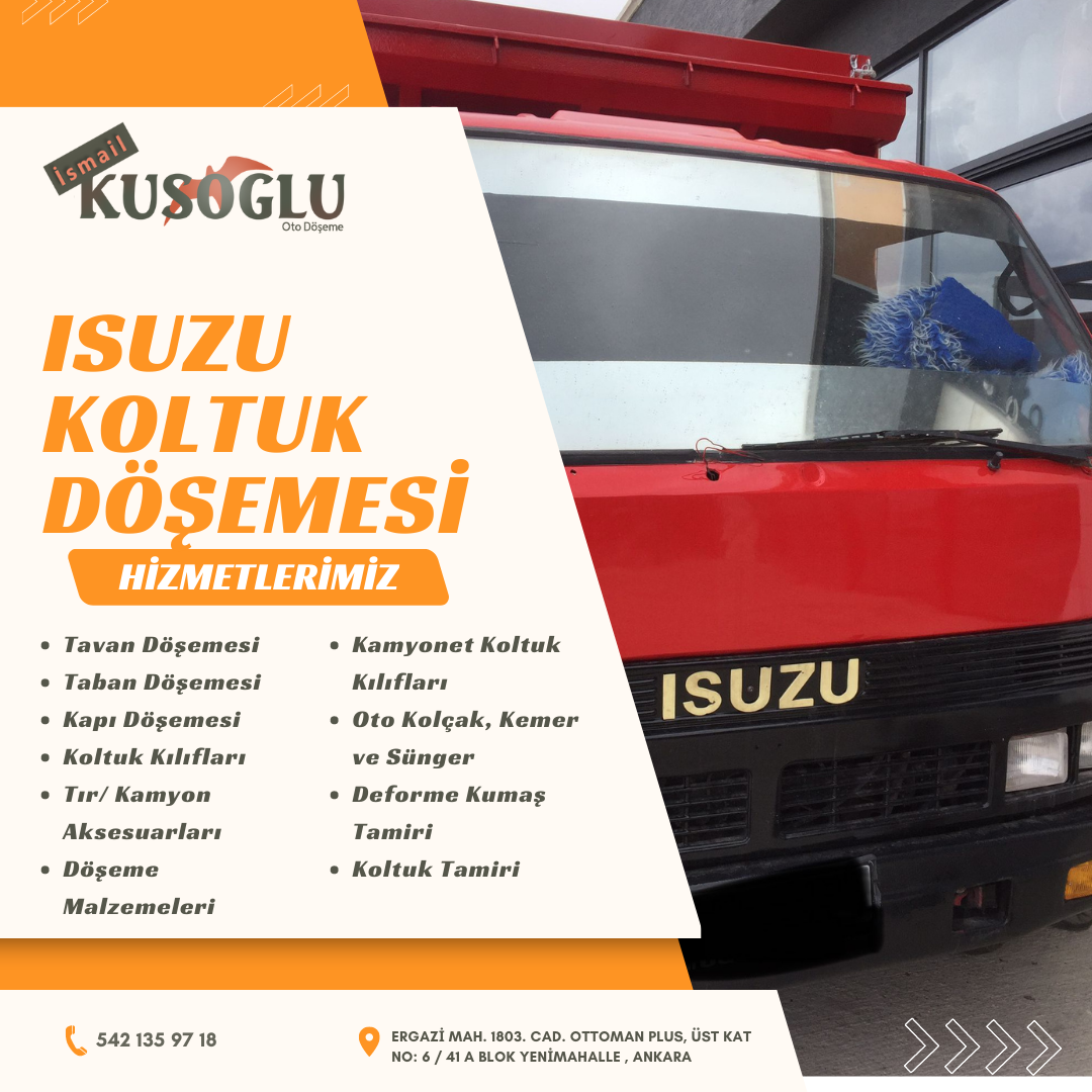 Isuzu koltuk döşemesi