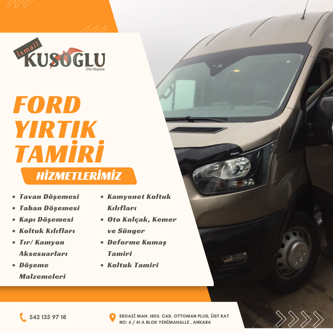 Ford kumaş değişimi
